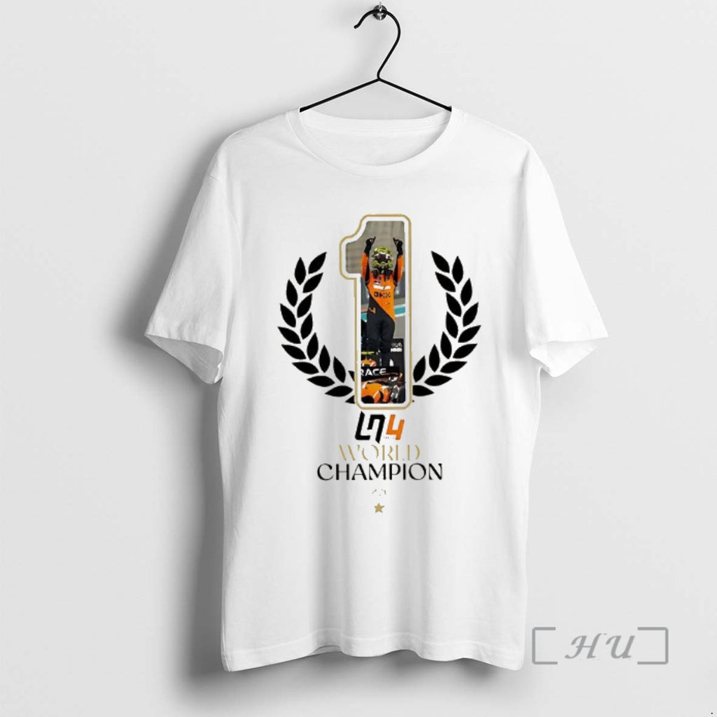 Officials Lando Mclaren 2025 World Champion Formula One Laurel Wreath