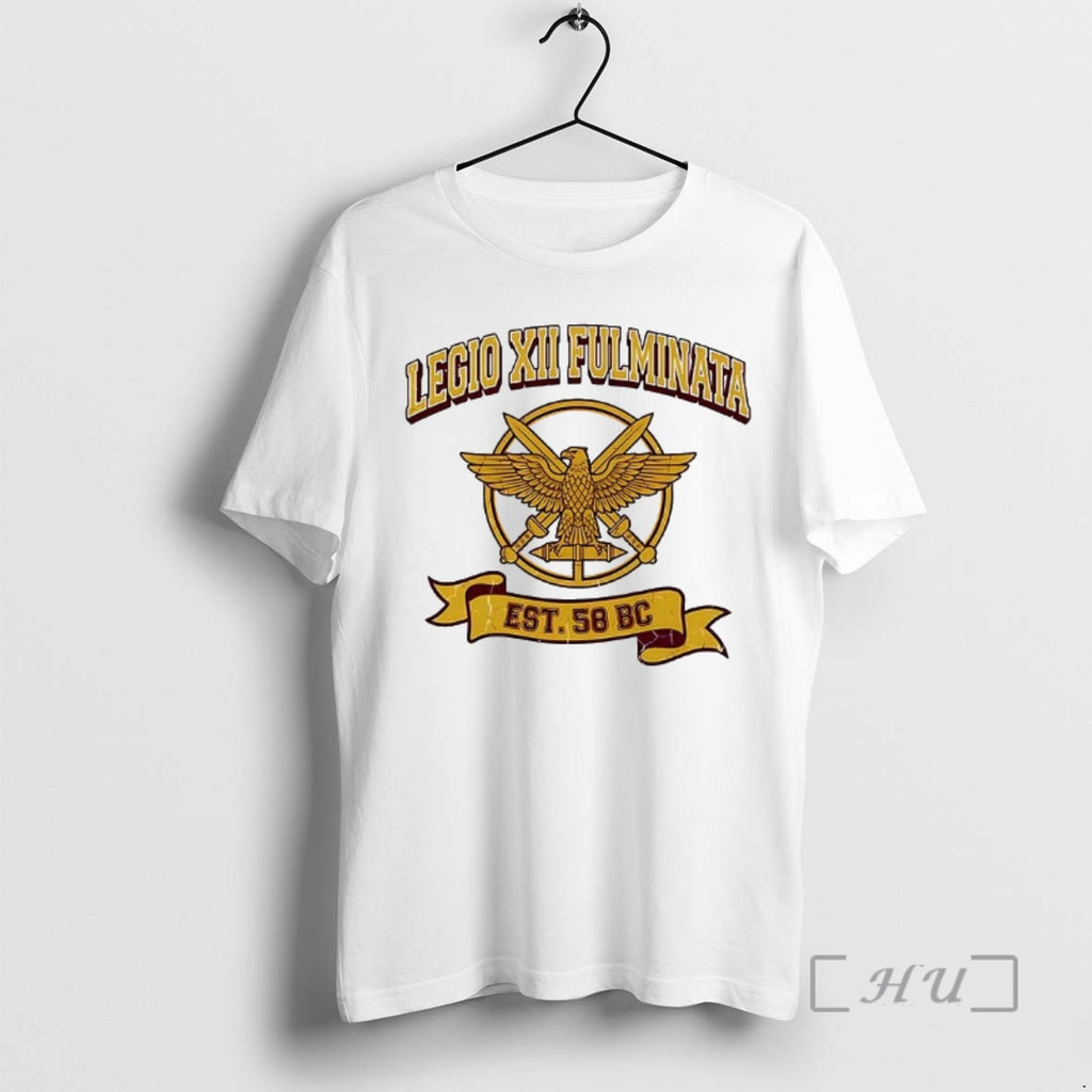 Officials Legio Xii Fulminata Est 58 Bc Varsity Style Logo