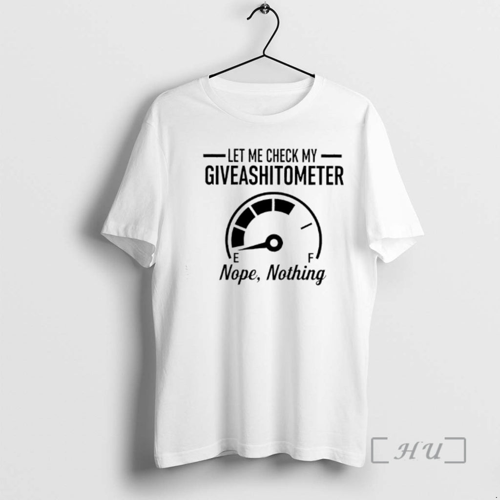 Officials Let Me Check My Giveashitometer Nope Nothing