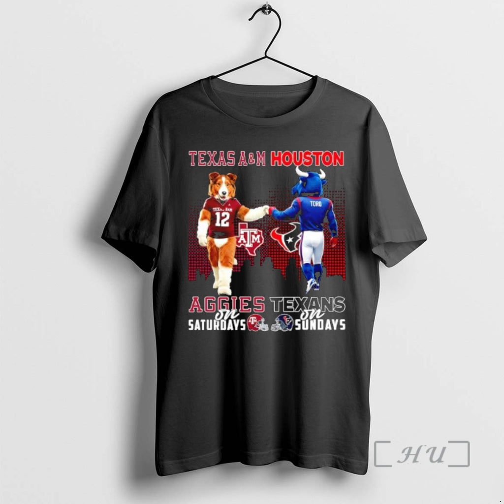 Officials Mascot Of Texas Am Aggies On Saturdays And Houston Texans On Sundays Premium