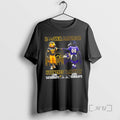 Officials Mascots Iowa Hawkeyes On Saturdays X Baltimore Ravens On Sundays Skyline Premium T Shirts