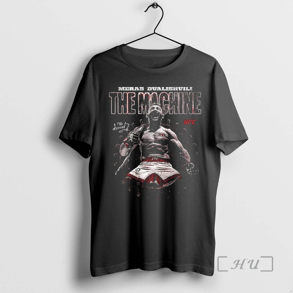 Officials Merab Dvalishvili Ufc Fighter The Machine Signature
