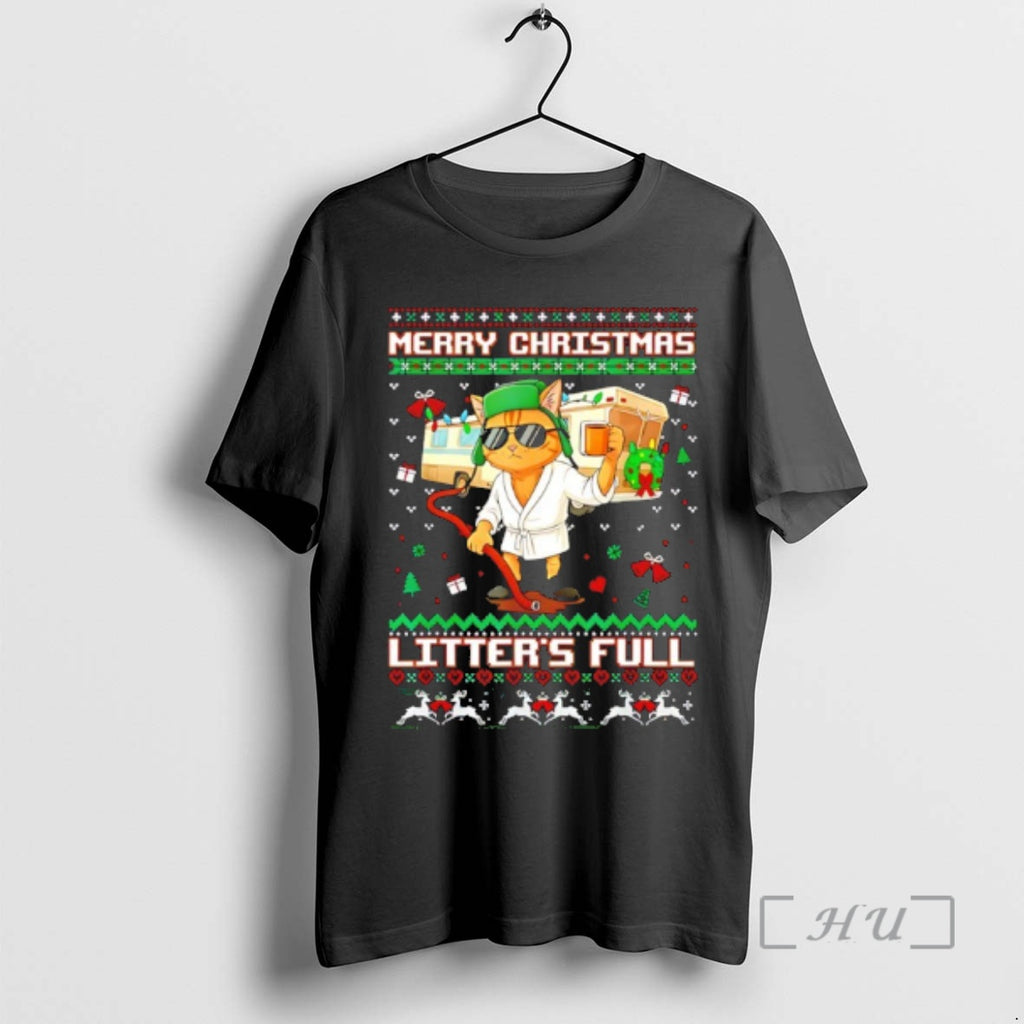 Officials Merry Christmas Litters Full Cat Ugly Xmas