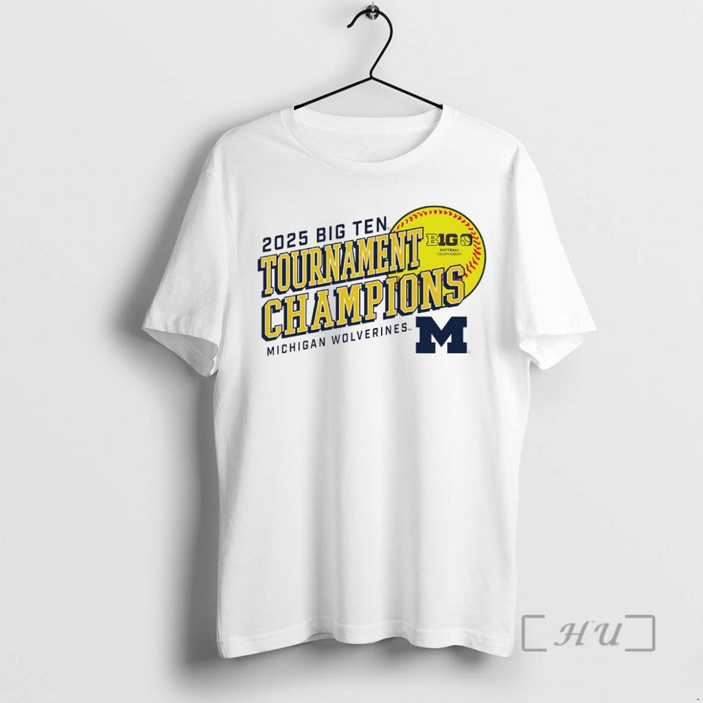 Officials Michigan Wolverines 2025 Big Ten Softball Tournament Champions