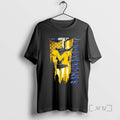 Officials Michigan Wolverines Football Battle Shattered Usa Flag Rip Design