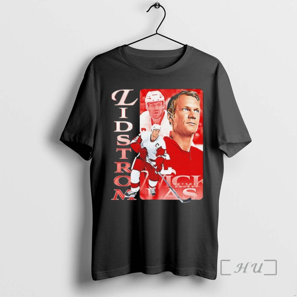 Officials Nicklas Lidstrom Detroit Red Wings Nhl Player Vintage
