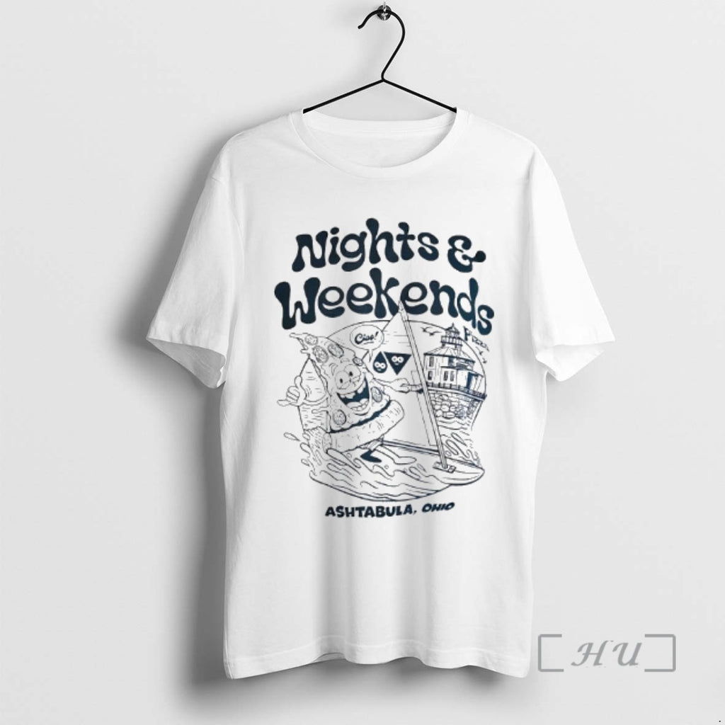 Officials Nights Weekends Ashtabula Ohio Pizza Graphic