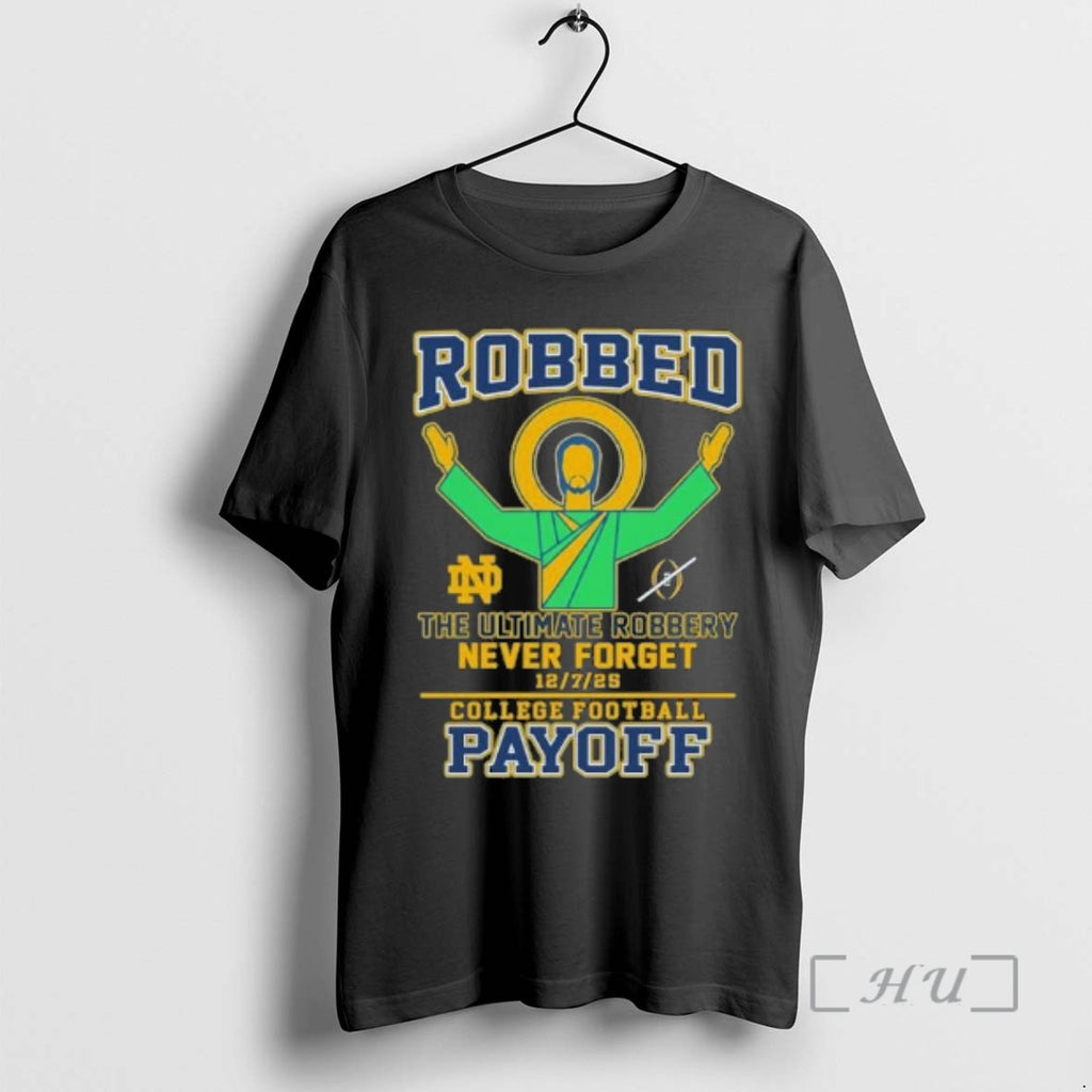 Officials Notre Dame Football Robbed The Ultimate Robbery Never Forget