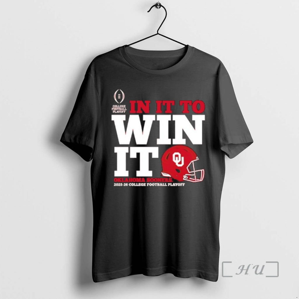 Officials Oklahoma Sooners 2025 College Football Playoff Bound In It To Win It Premium