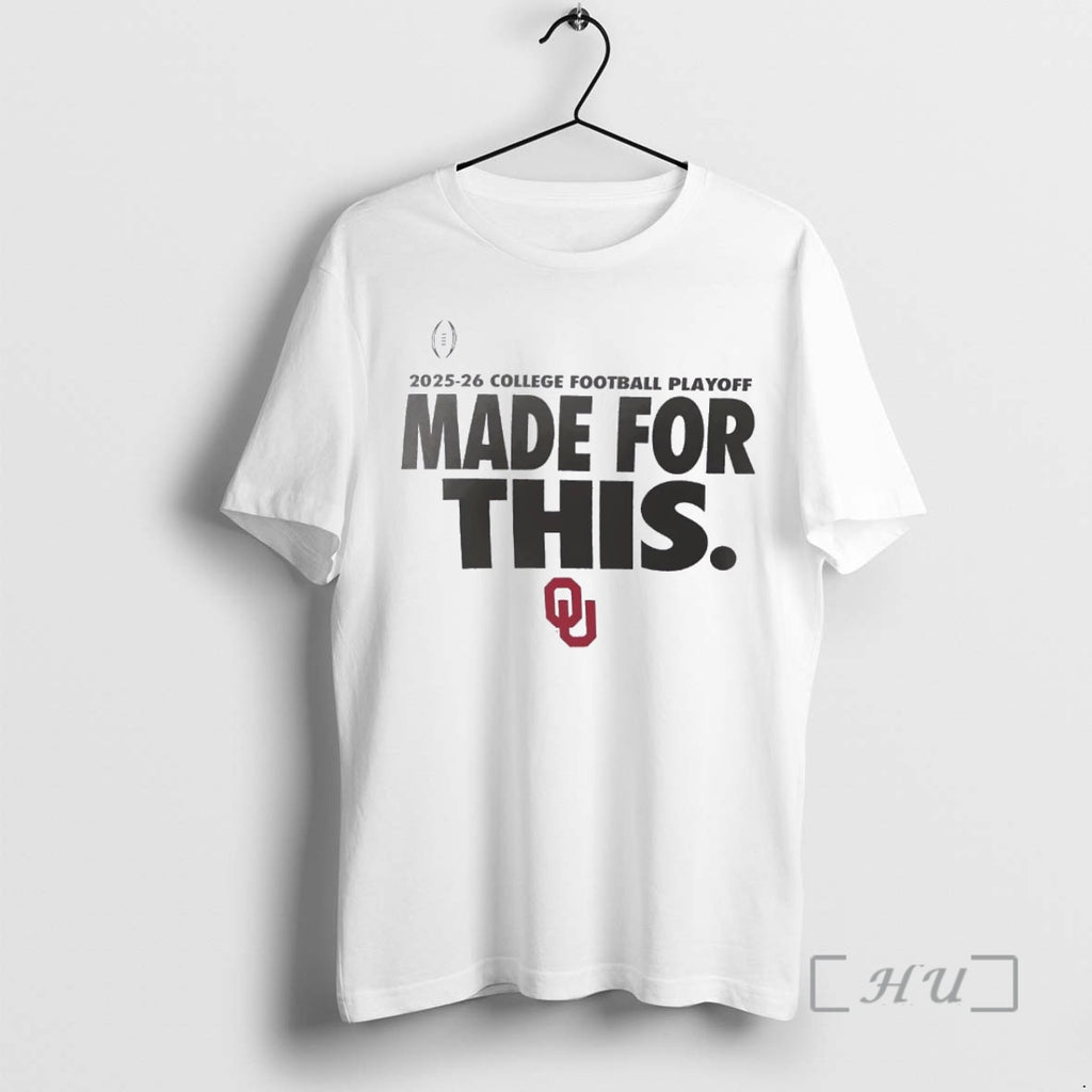 Officials Oklahoma Sooners Made For This 2025 26 College Football Playoff Christmas Premium T Shirts