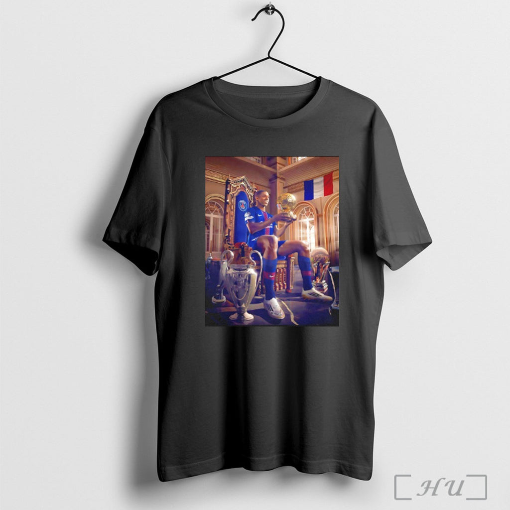 Officials Ousmane Dembele Wins The Ballon Dor 2025 Photo T Shirt