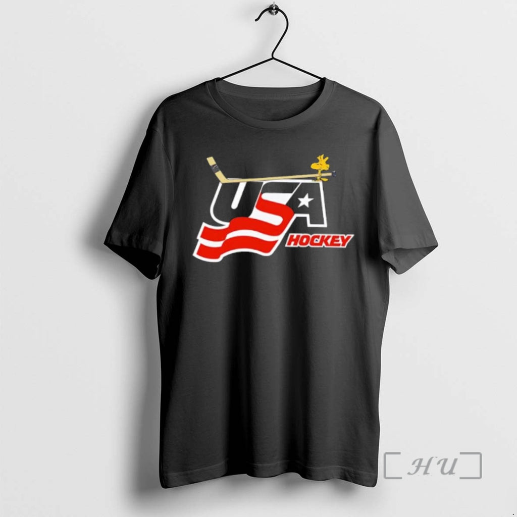 Officials Peanuts X Usa Hockey Woodstock Logo