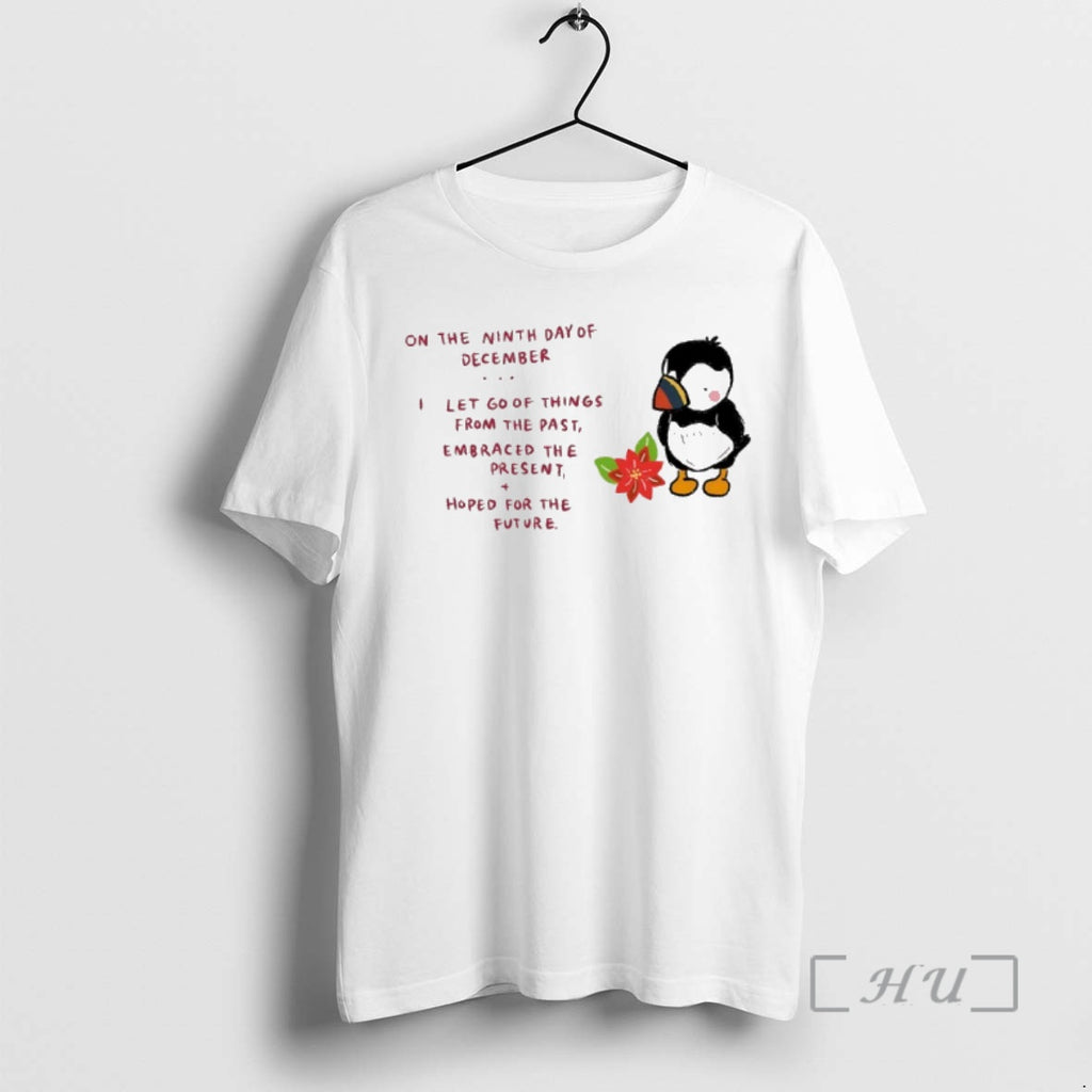 Officials Penguin Christmas On The Ninth Day Of December I Let Go Of Things From