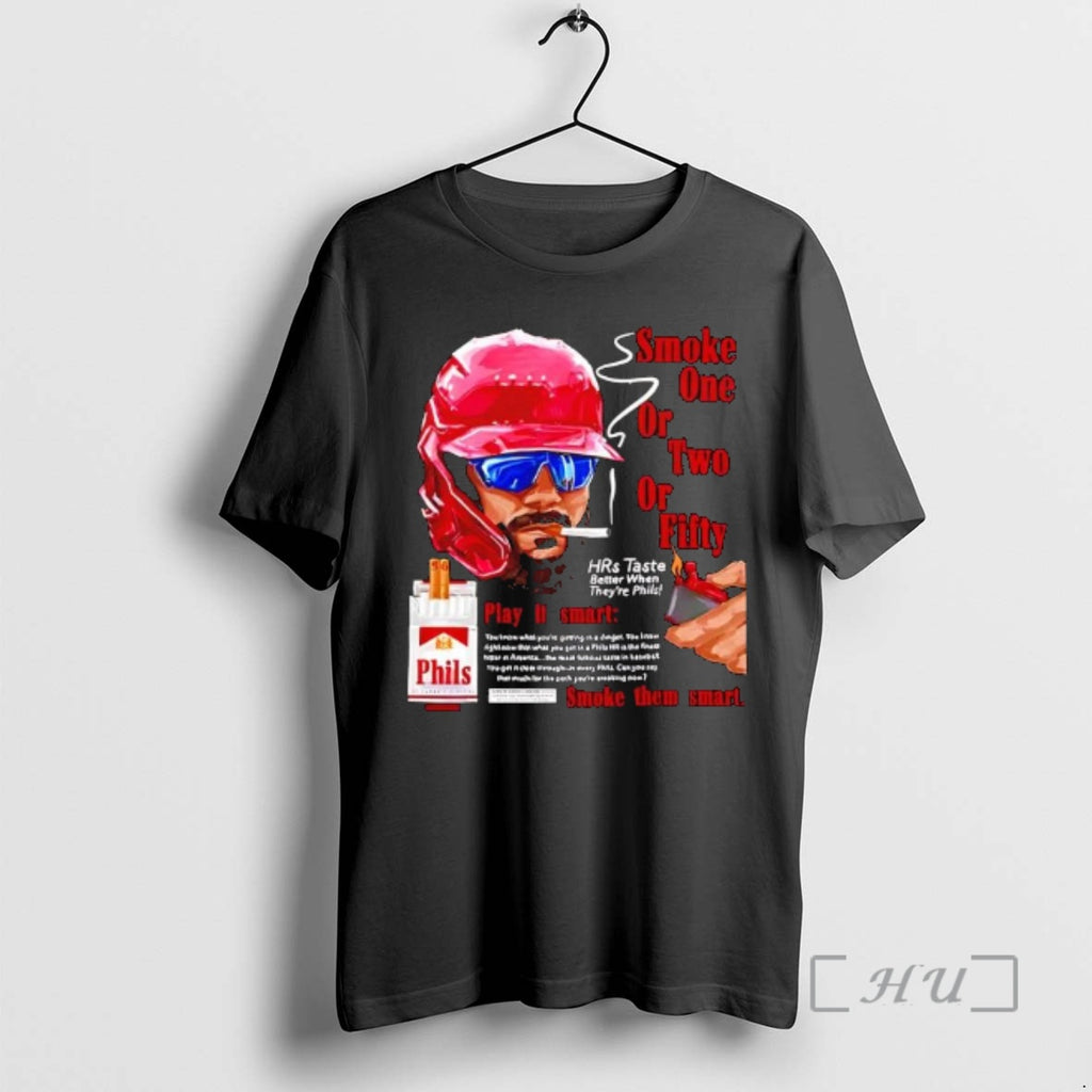 Officials Philadelphia Phillies Bryce Harper Smoke One Or Two Or Fifty Play It Smart Smoke
