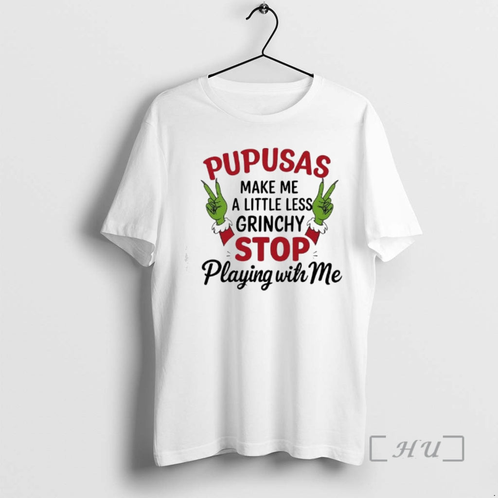 Officials Pupusas Make _ce_bc_ce_b5 A Little Less Grinchy Stop Playing Wih Me Grinch Hands Premium