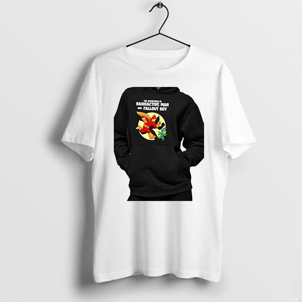Officials Radioactive Man And Fallout Boy The Adventures Of Radioactive Premium T Shirt