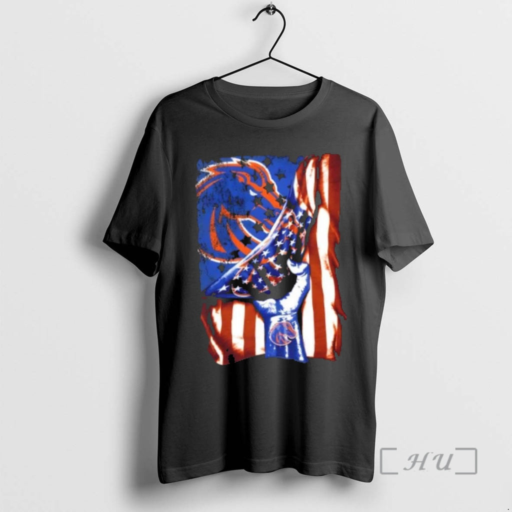 Officials Revealing The Glory Boise State Broncos X Usa Flag