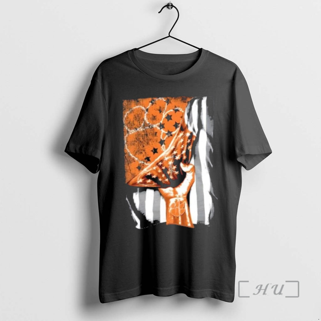Officials Revealing The Glory Clemson Tigers X Usa Flag