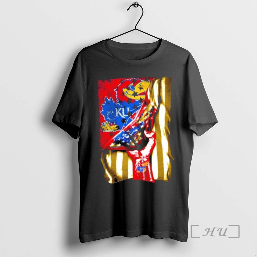 Officials Revealing The Glory Kansas Jayhawks X Usa Flag