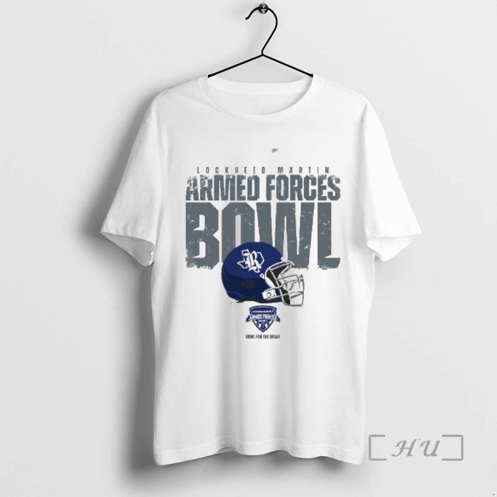 Officials Rice Owls 2025 Lockheed Martin Armed Forces Bowl Helmet