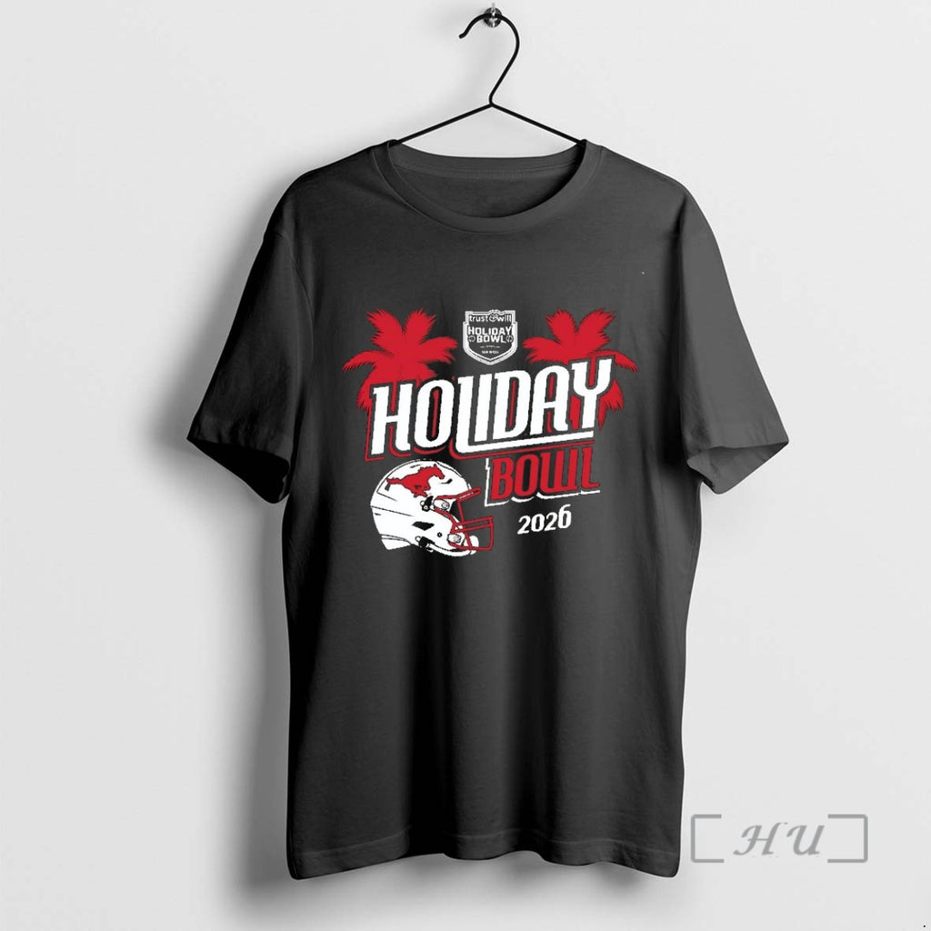 Officials Smu Mustangs 2026 Holiday Bowl Helmet Chriast