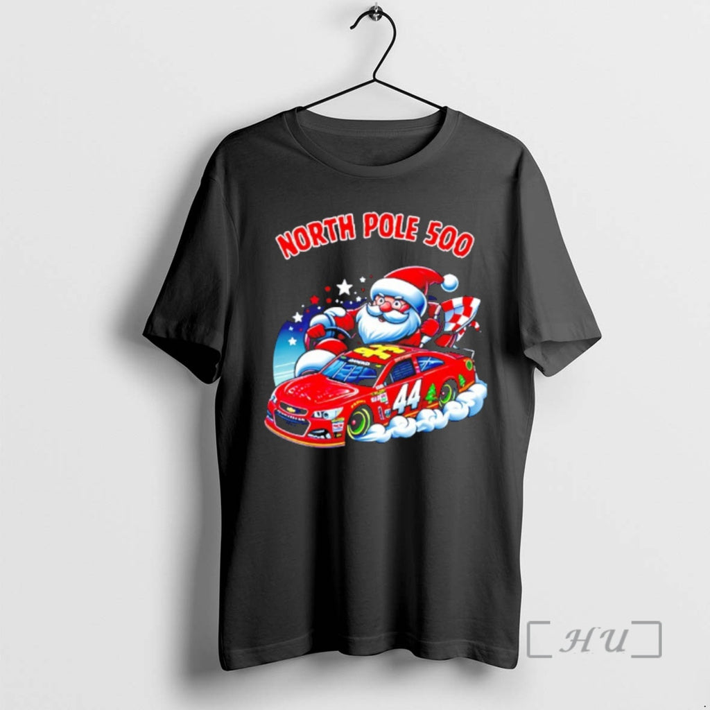 Officials Santa Claus Racing Car North Pole 500 Merry Christmas