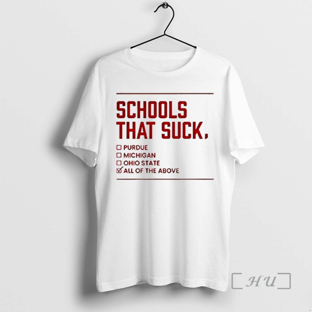Officials Schools That Suck All Of The Above