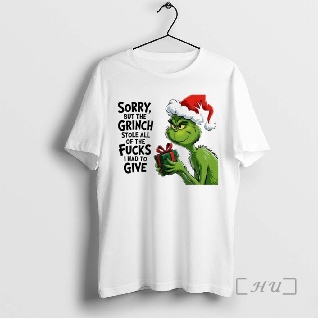 Officials Sorry But The Grinch Stole All Of The Fucks I Had To Give Premium