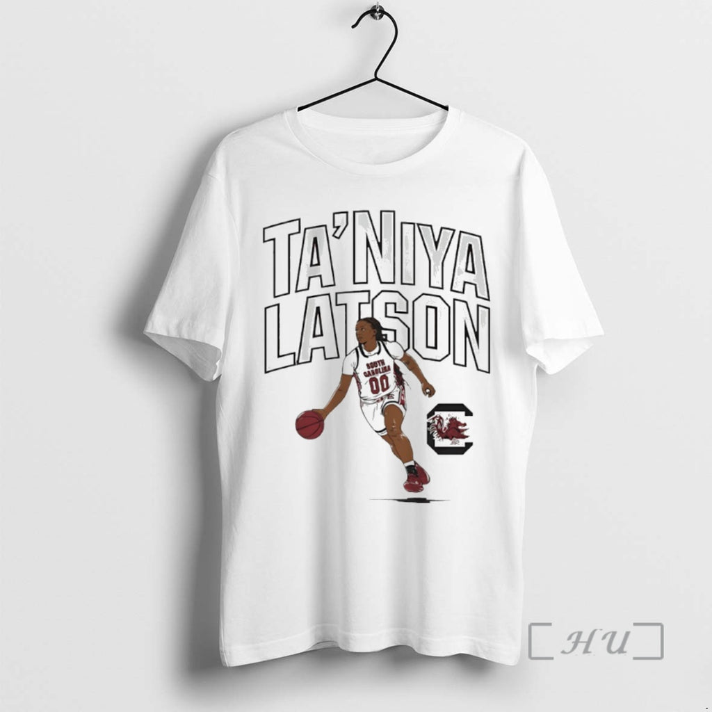 Officials South Carolina Gamecocks Basketball Taniya Latson Player Pose Circle