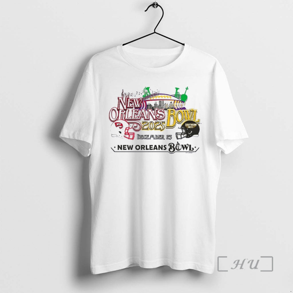 Officials Southern Miss Vs Western Kentucky 2025 New Orleans Bowl Music City Premium T Shirts
