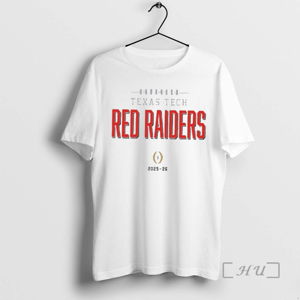 Officials Texas Tech Red Raiders 2025 2026 College Football Playoff Playoff Bound Ruler Premium