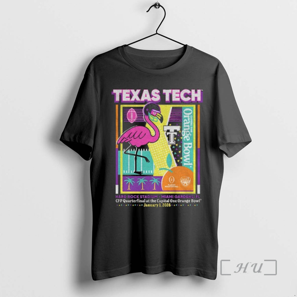 Officials Texas Tech Red Raiders Football 2025 Cfp Orange Bowl Hard Rock Stadium Miami Gardens