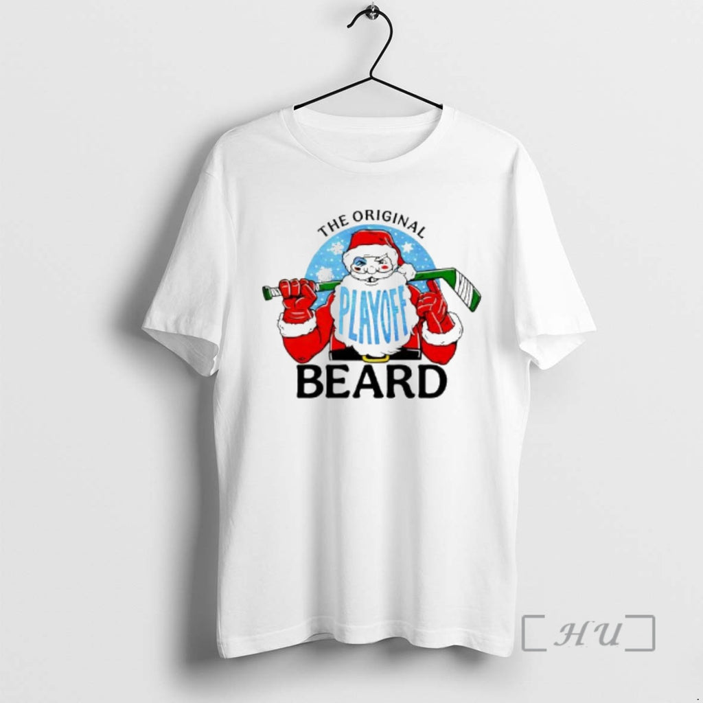 Officials The Playoff Beard Santa Claus Hockey