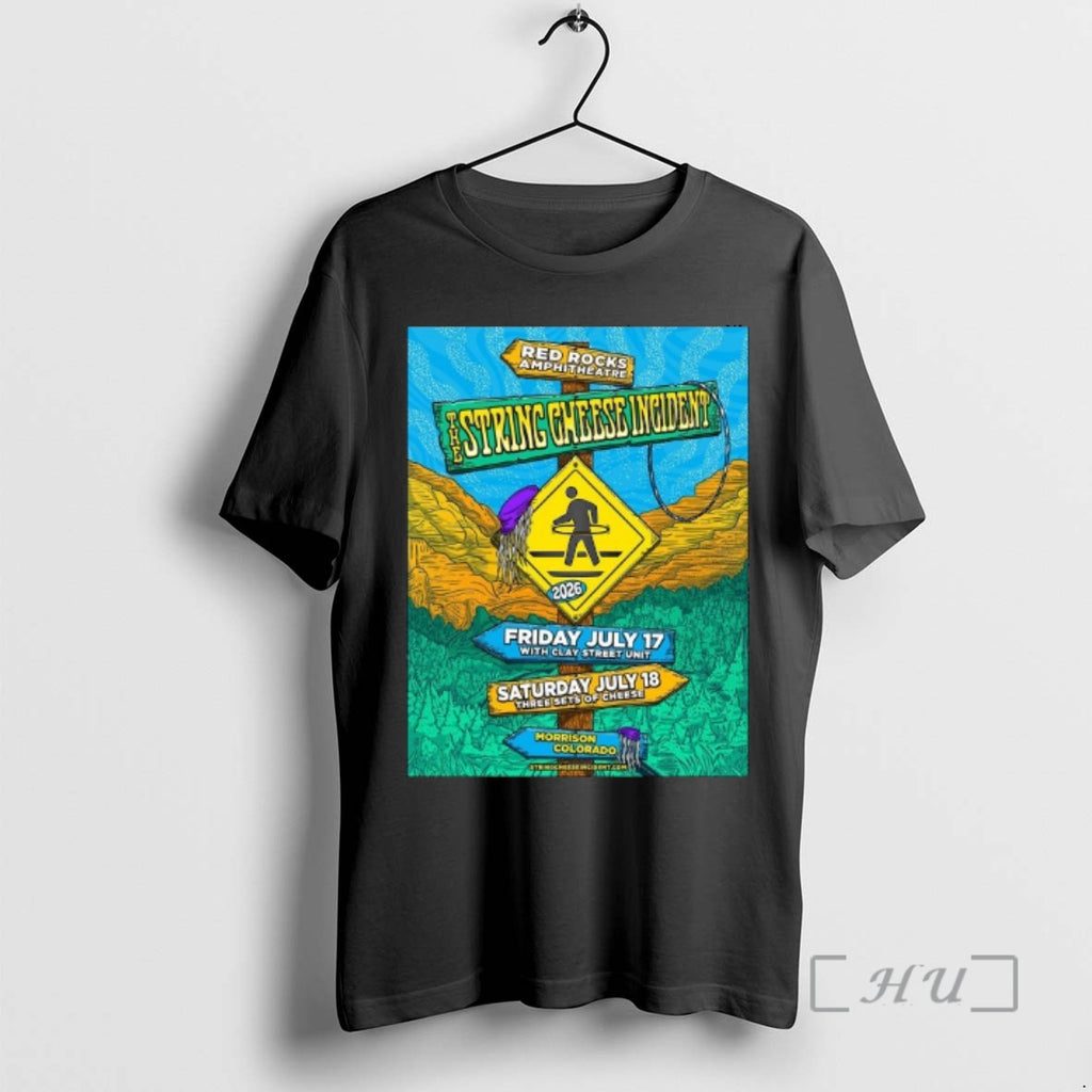 Officials The String Cheese Incident Live At Red Rocks Amphitheatre 2026 In Morrison Colorado From