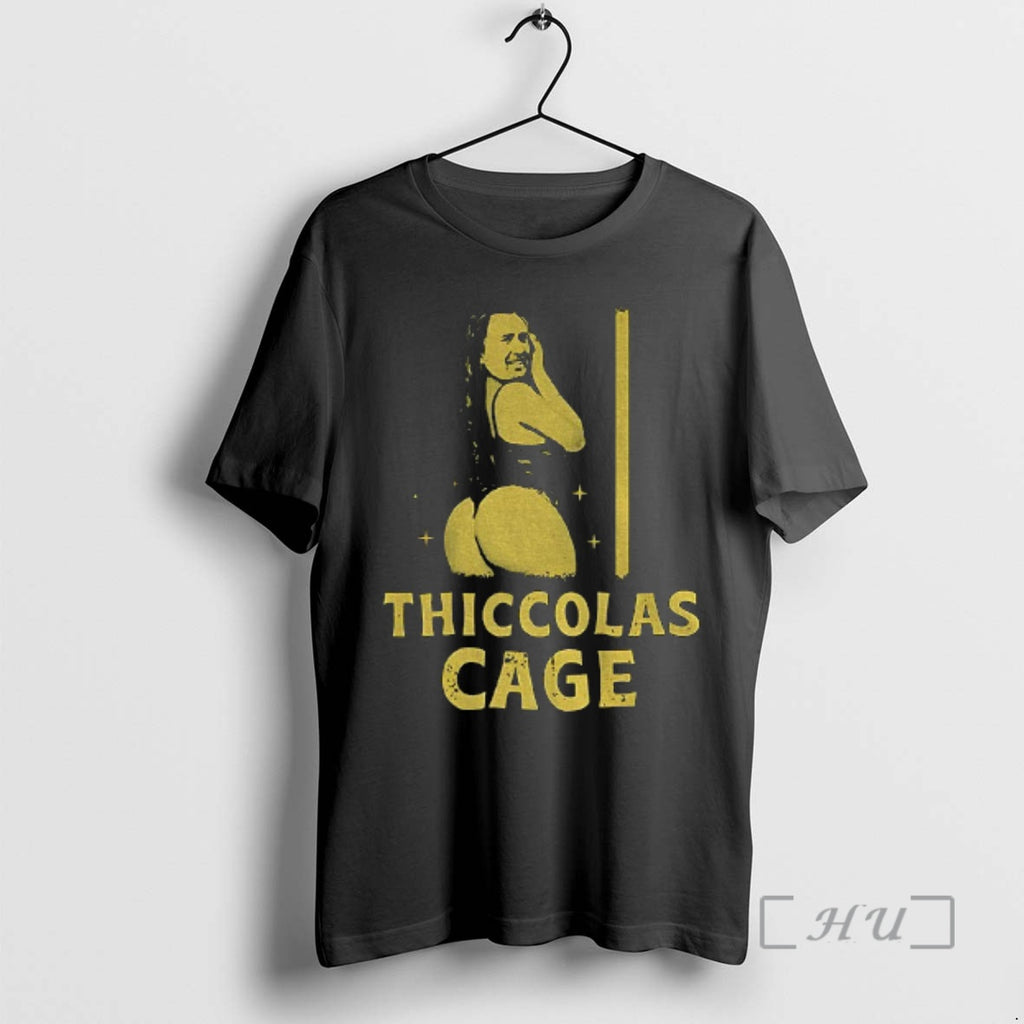 Officials Thiccolas Cage Funny Meme Dark