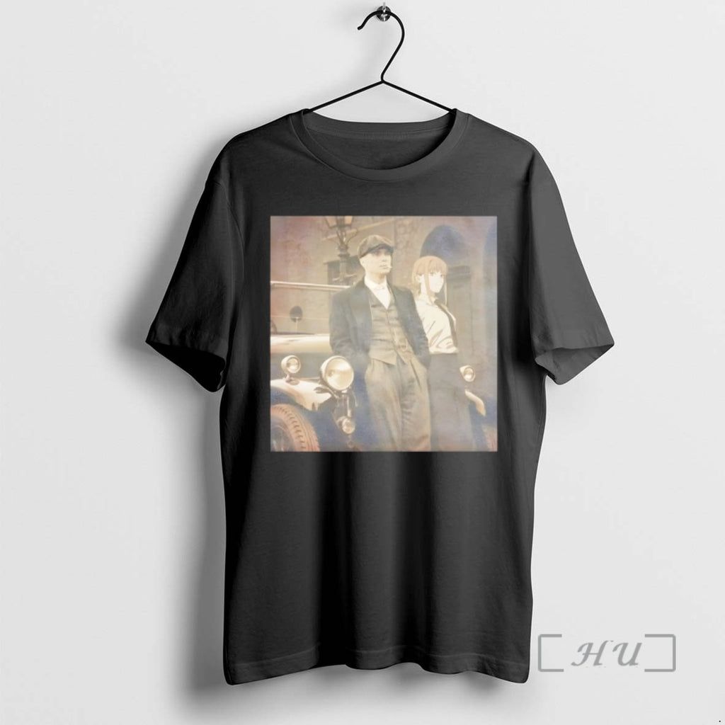 Officials Thomas Shelby X Makima Retro Style Fantasy Movies