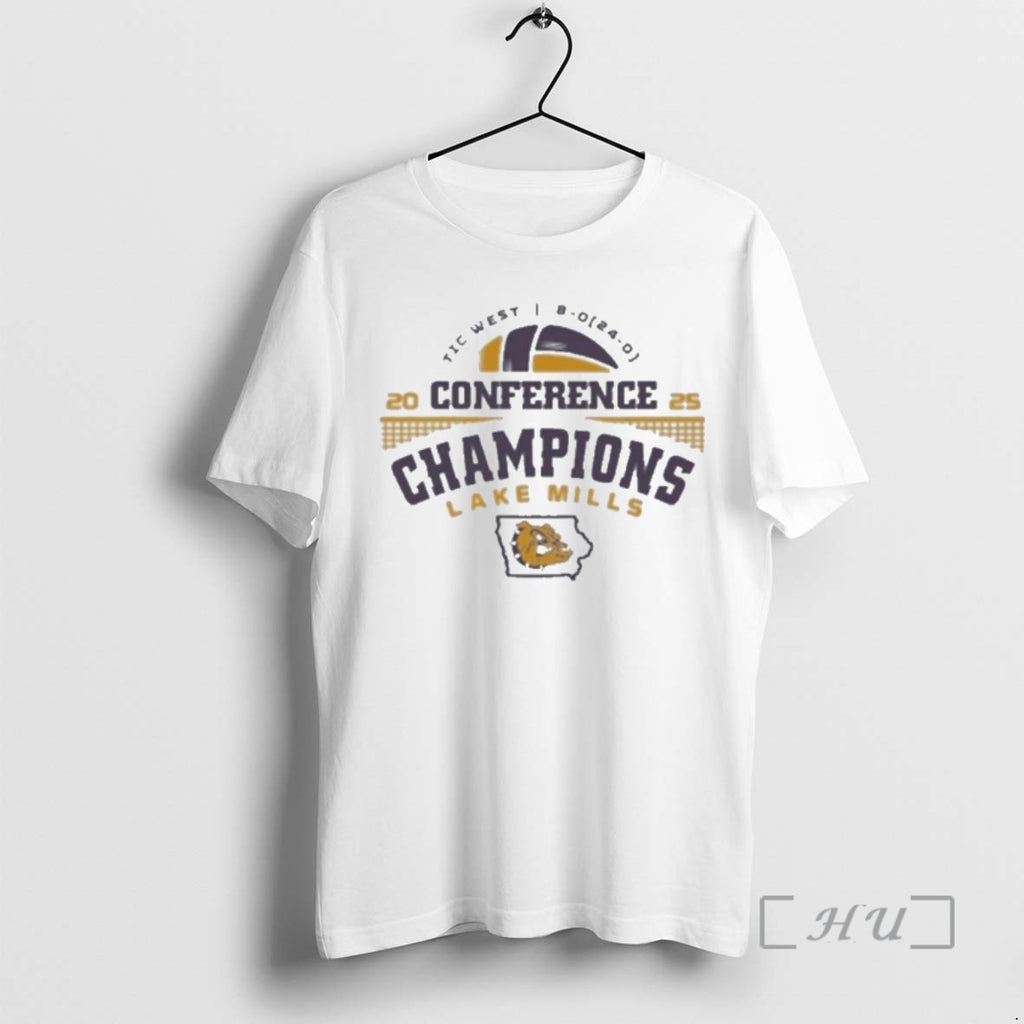 Officials Tic West Conference Champions Lake Mills Volleyball 2025