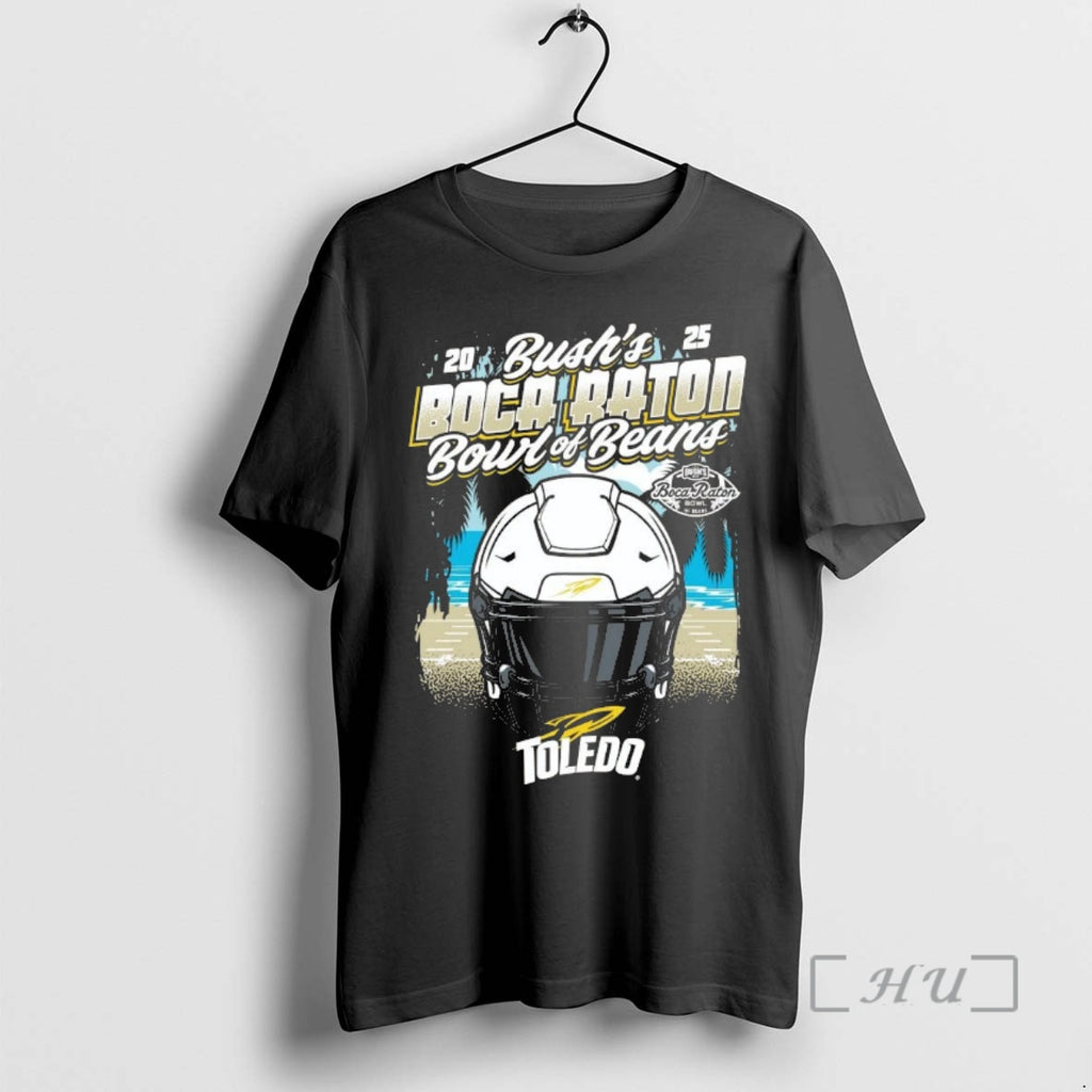 Officials Toledo Rockets 2025 Boca Raton Bowl Helmet Chriast