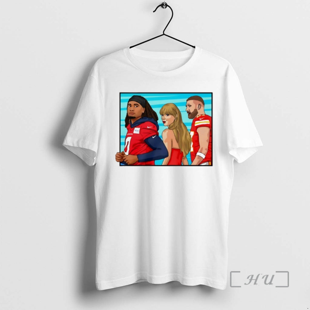 Officials Travis And Taylor Glanced Back And Forth At Cj Stroud Texans Premium T Shirts
