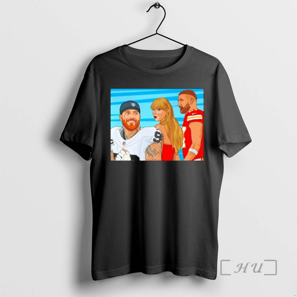 Officials Travis And Taylor Glanced Back And Forth At Maxx Crosby Raiders Premium T Shirts