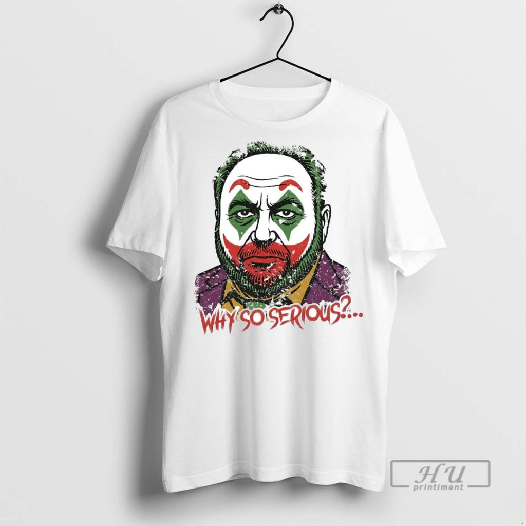 Officials Trending Alex Jones Joker Why So Serious T Shirt Sweatshirt Hoodies