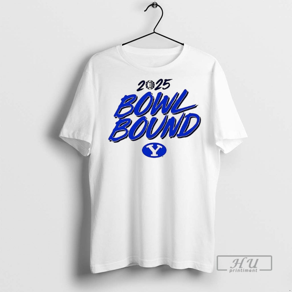 Officials Trending Byu Football 2025 Bowl Bound Graphic Tee Shirt Sweatshirt Hoodies