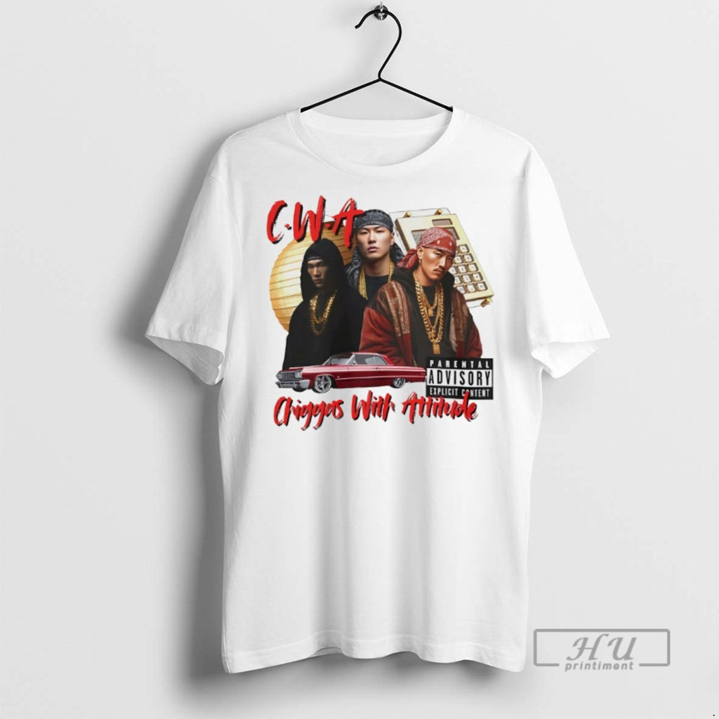 Officials Trending Cwa Chiggas With Attitude T Shirt Sweatshirt Hoodies