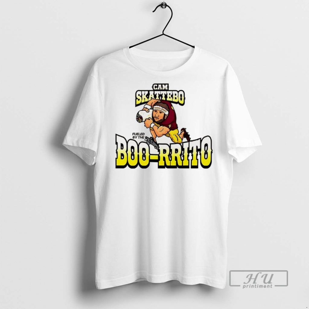 Officials Trending Cam Skattebo Fueled By The Boorrito Graphic Tee Shirt Sweatshirt Hoodies