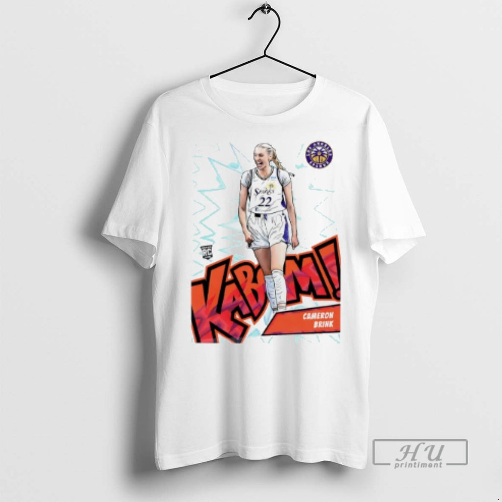 Officials Trending Cameron Brink Los Angeles Sparks Kabom Caricature T Shirt Sweatshirt Hoodies