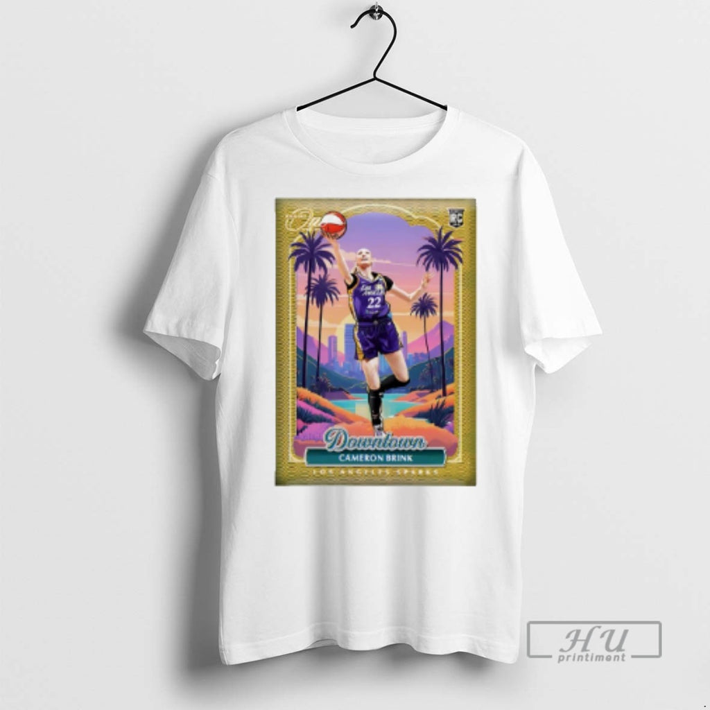 Officials Trending Cameron Brink Los Angeles Sparks Player Caricature T Shirt Sweatshirt Hoodies