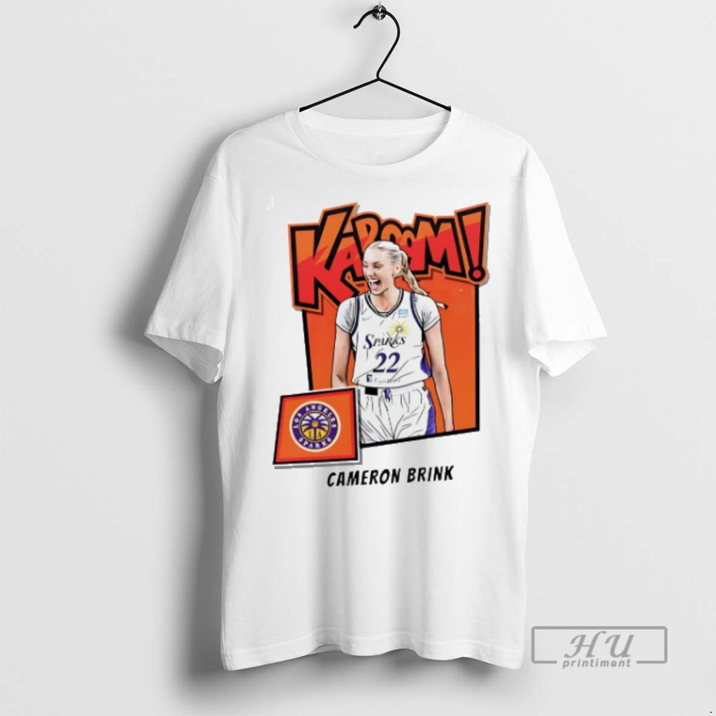 Officials Trending Cameron Brink Los Angeles Sparks Player Cartoon 2024 25 T Shirt Sweatshirt Hoodies