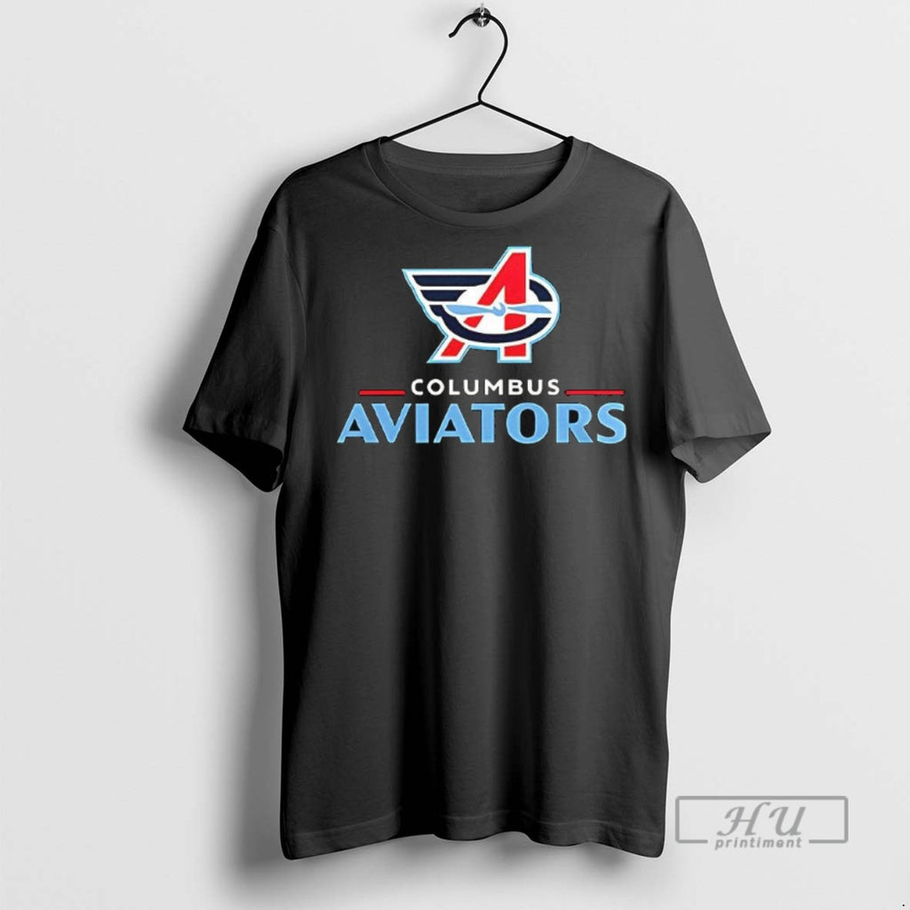Officials Trending Columbus Aviators Stadium 2025 Two Sided Mugs And Graphic Tee Shirt Sweatshirt Hoodies