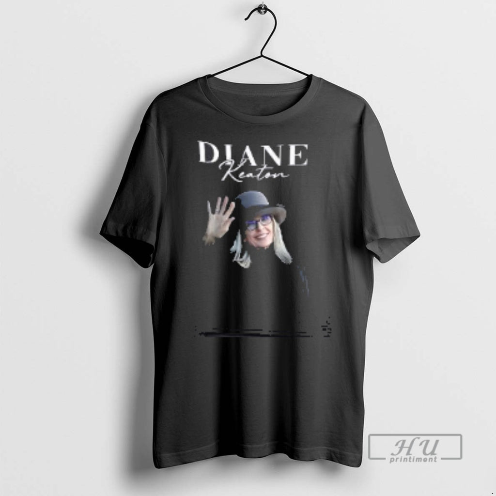 Officials Trending Diane Keaton 1946 2025 In Memory Of Signature Two Sided T Shirt
