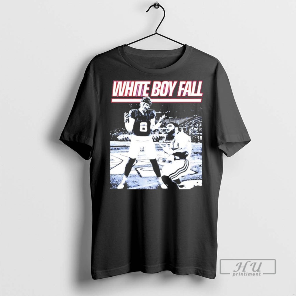 Officials Trending Jaxson Dart And Cam Skattebo New York Giants White Boy Fall